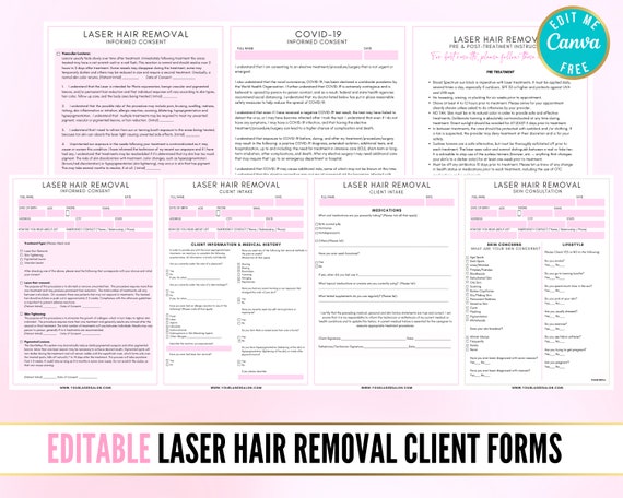 Buy Laser Hair Removal Consent Forms Pink Client Pack Laser Hair Online in India - Etsy Buy Laser Hair Removal Consent Forms Pink Client Pack Laser Hair Online in India - Etsy