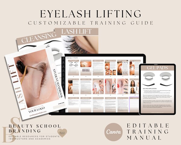 Eyebrow Mapping Practice Sheets, Face Shape Guide, Printables for School, Microblading Training ...