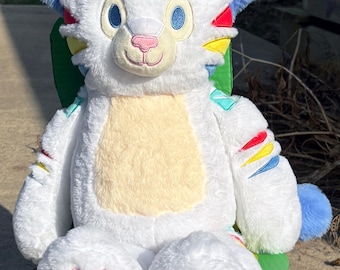 Kipper the Kidcore Tiger Patchkins Plush