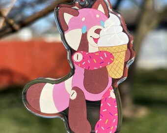 Remi Patchkins Acrylic Keychain