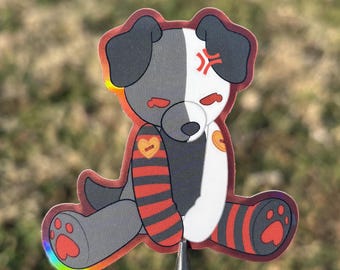 Rowan Patchkins Glitter Border Vinyl Sticker