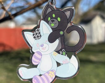 Ploosh & Echo Patchkins Acrylic Keychain