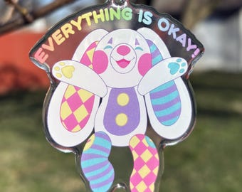 Kipper Patchkins Acrylic Keychain