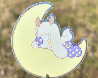 Lune Patchkins Glitter Border Vinyl Sticker