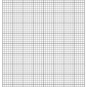 perfectly scaled and precise printable graph paper 1 4 inch etsy
