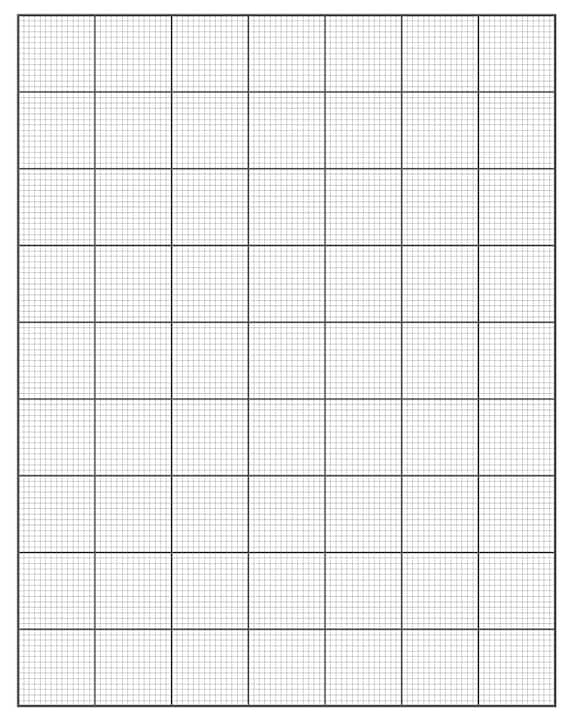 Printable Graph Paper 1 Inch Printable Graph Paper 1 Inch