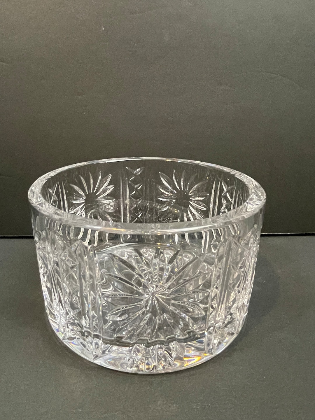 Shannon Crystal Bowl Designs of Ireland 5x3 READ Etsy
