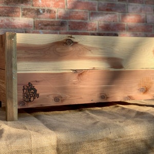 Extra Durable Cedar Planter Box