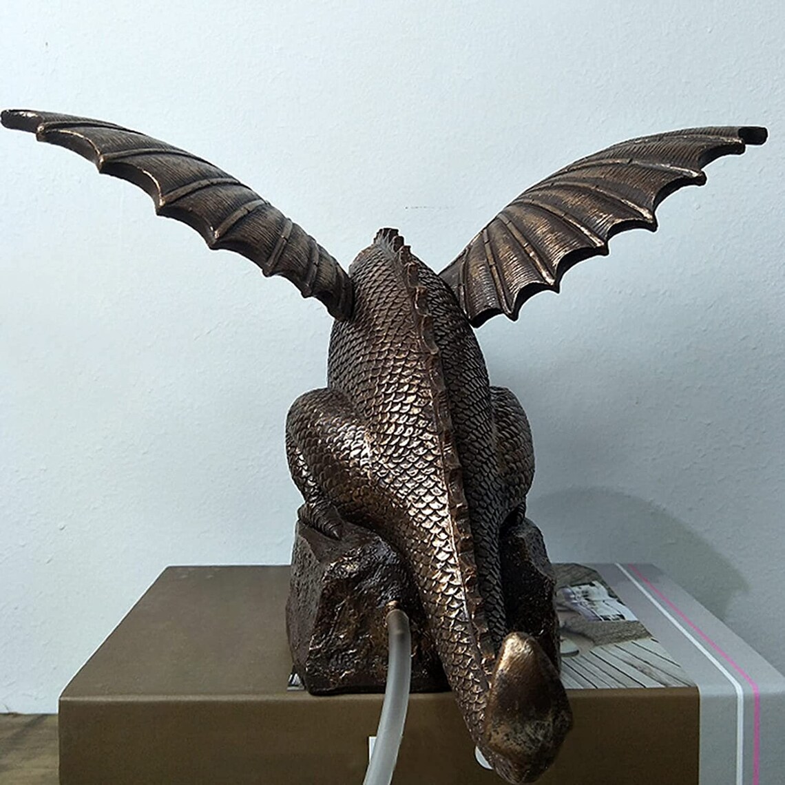 Water Spray Dragon Statue Dragon Sculpture Resin Etsy UK