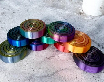 Rotating rings, movable | Articulated rotating rings | Anti-stress | Fidget | Spinner | 3D decoration | Tabletop