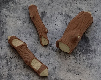 Tree trunks | Multicoloured | Three-piece | Fidget | 3D decoration