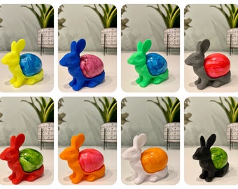 Easter Easter Bunny Egg Holder Egg Cup Gift Decoration Bunny Surprise Table Decoration