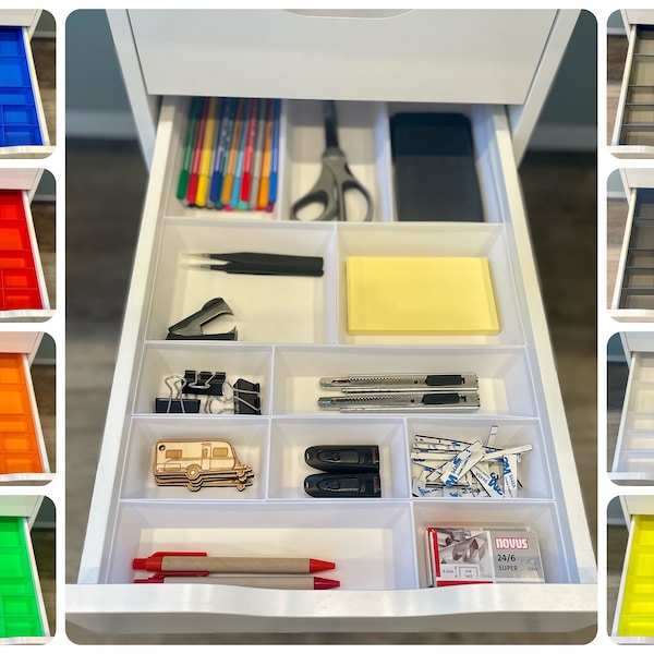 Für IKEA ALEX - Ordnungssystem Einsätze Schublade Schubladeneinsätze Organizer