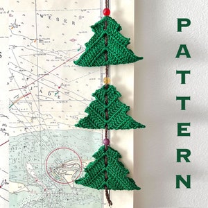 Crochet Christmas Trees Pattern English PDF