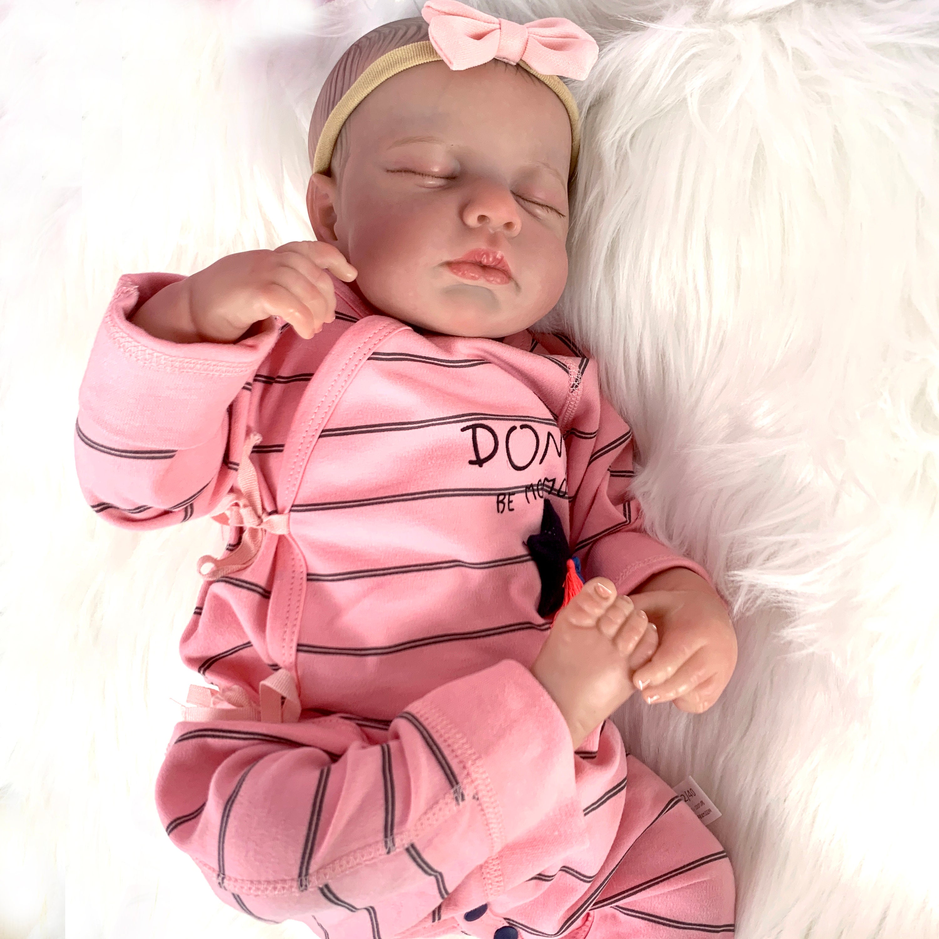 Finished Close Eyes Reborn Baby Dolls Realistic Newborn Baby Dolls With  Hair Clothes Body Black Skin Reborn Baby Sleeping Twinnie Real Life Baby  Dolls - Temu