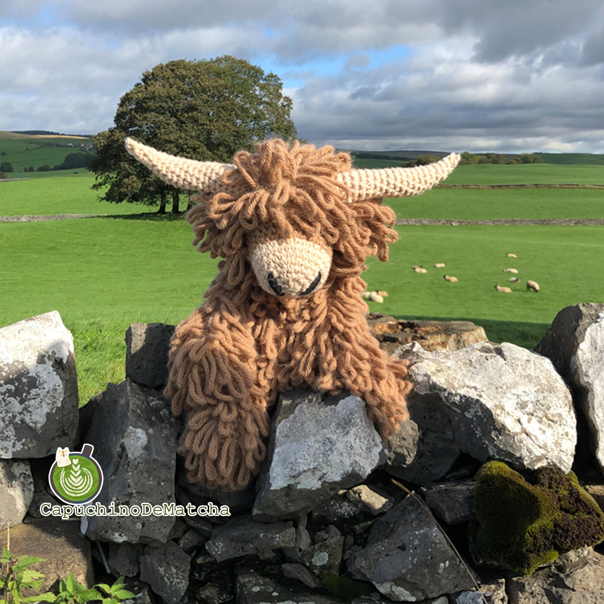 giant highland cow teddy