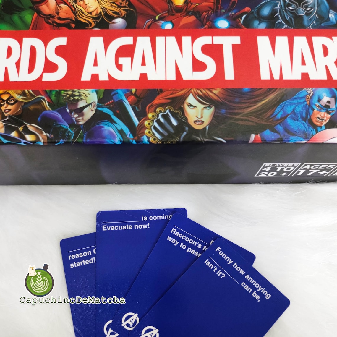 Marvel Playing Against Cards Cards Against Marvel 942 Playing Etsy