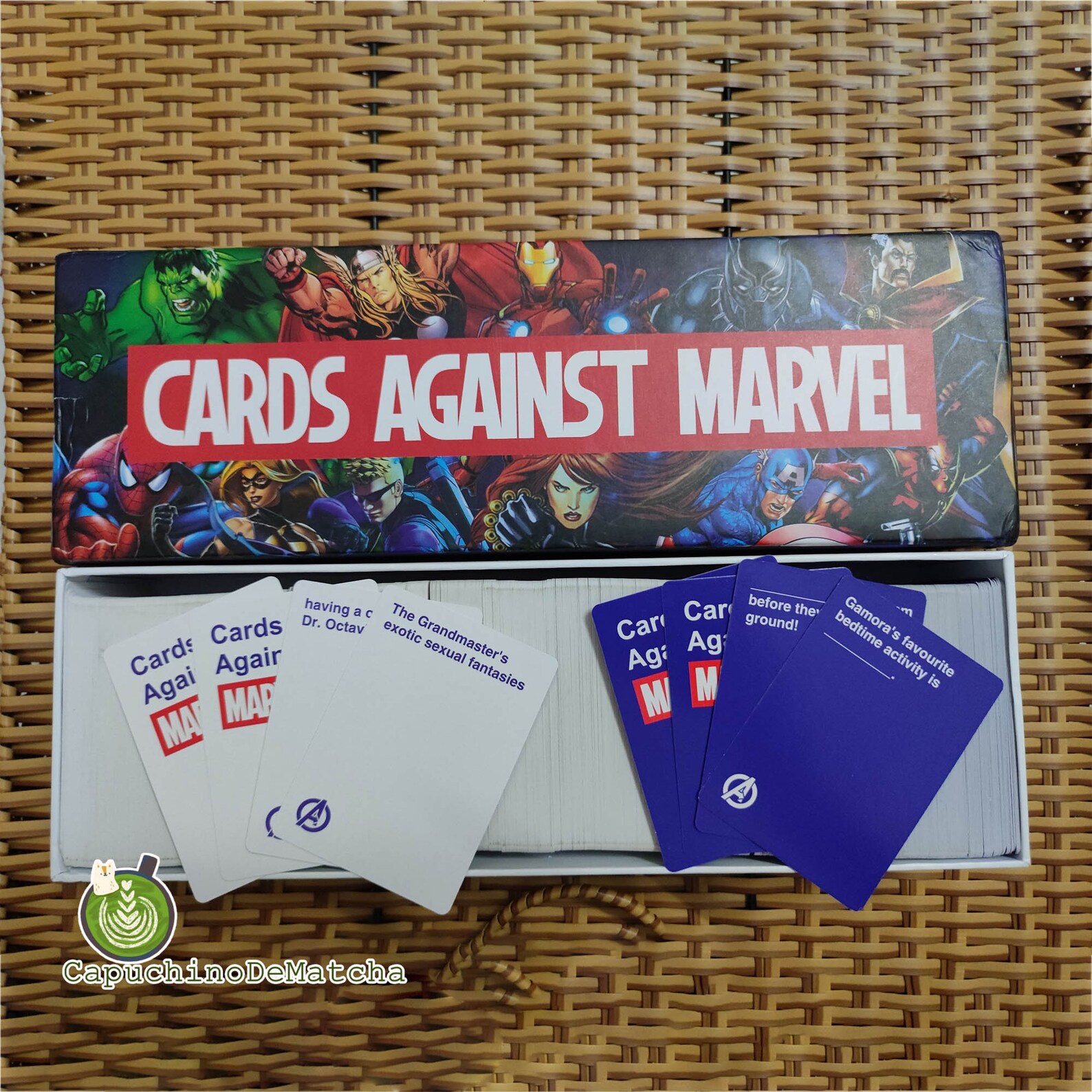 Marvel Playing Against Cards Cards Against Marvel 942 Playing Etsy