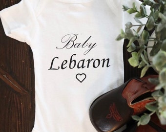 Custom baby bodysuits