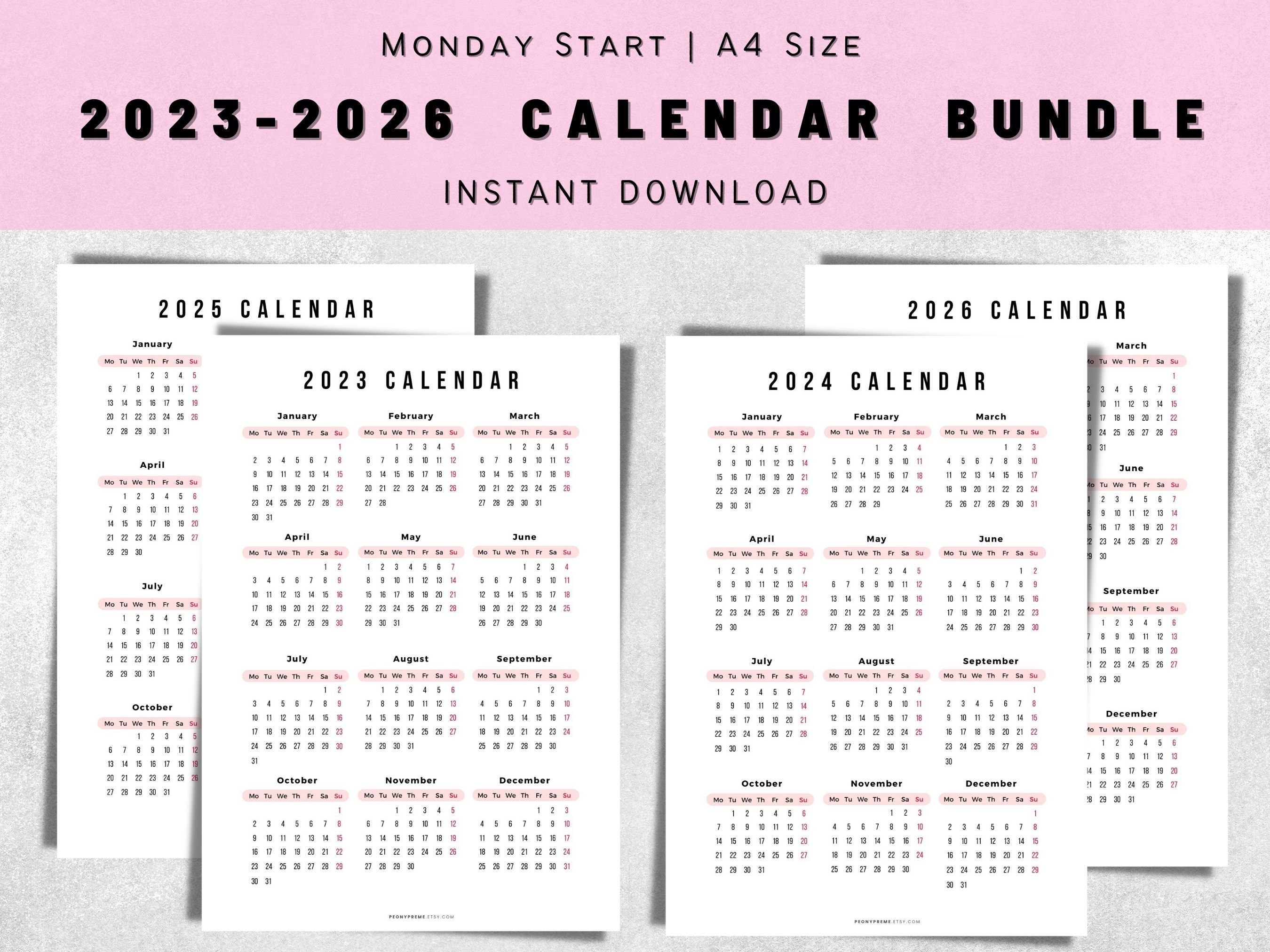 yearly-calendar-printable-2023-2024-2025-2026-calendar-etsy-canada