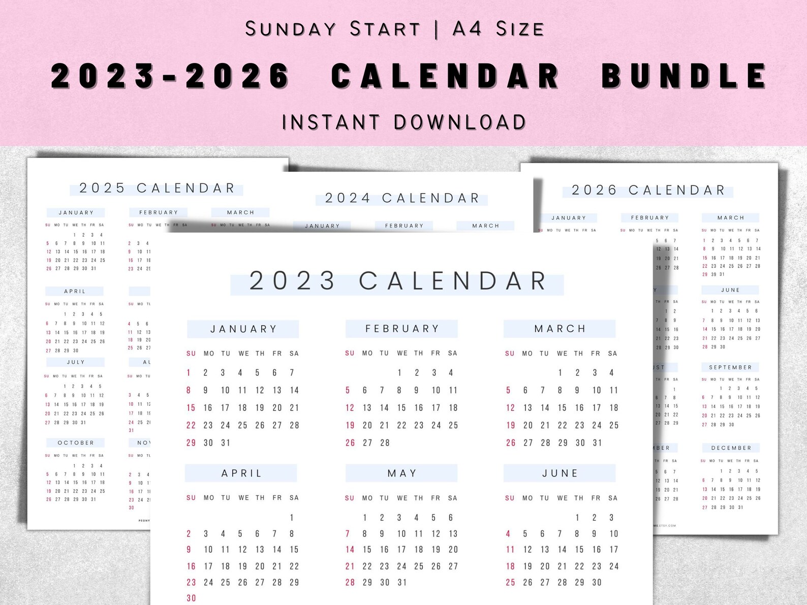 yearly-calendar-printable-2023-2024-2025-2026-calendar-etsy-canada