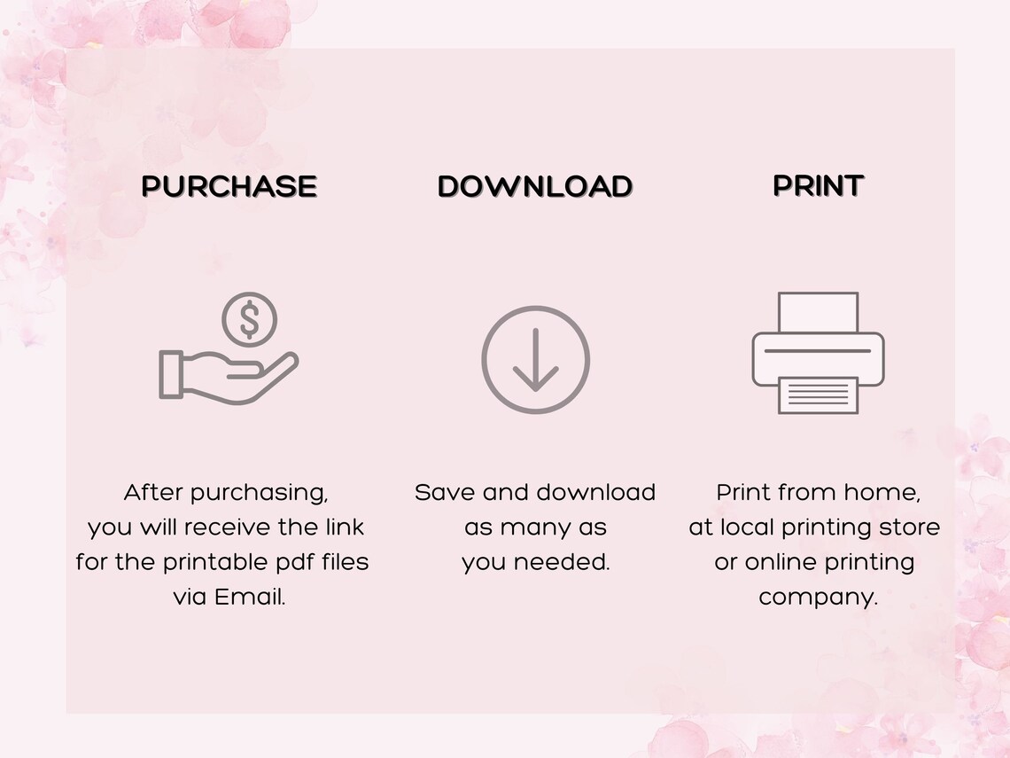 3 Piece Wall Art Printable Set of 3 Wall Art Print Sunset - Etsy