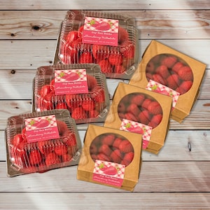 Strawberry wax melts by Fiona Candle Crafts