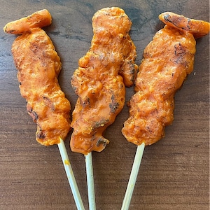 Grilled Pork Satay Wax melts / Food wax melts / Gifts ideas / Set of 7 Satays / Choose your own scent / Gift for him or her / Fun Products