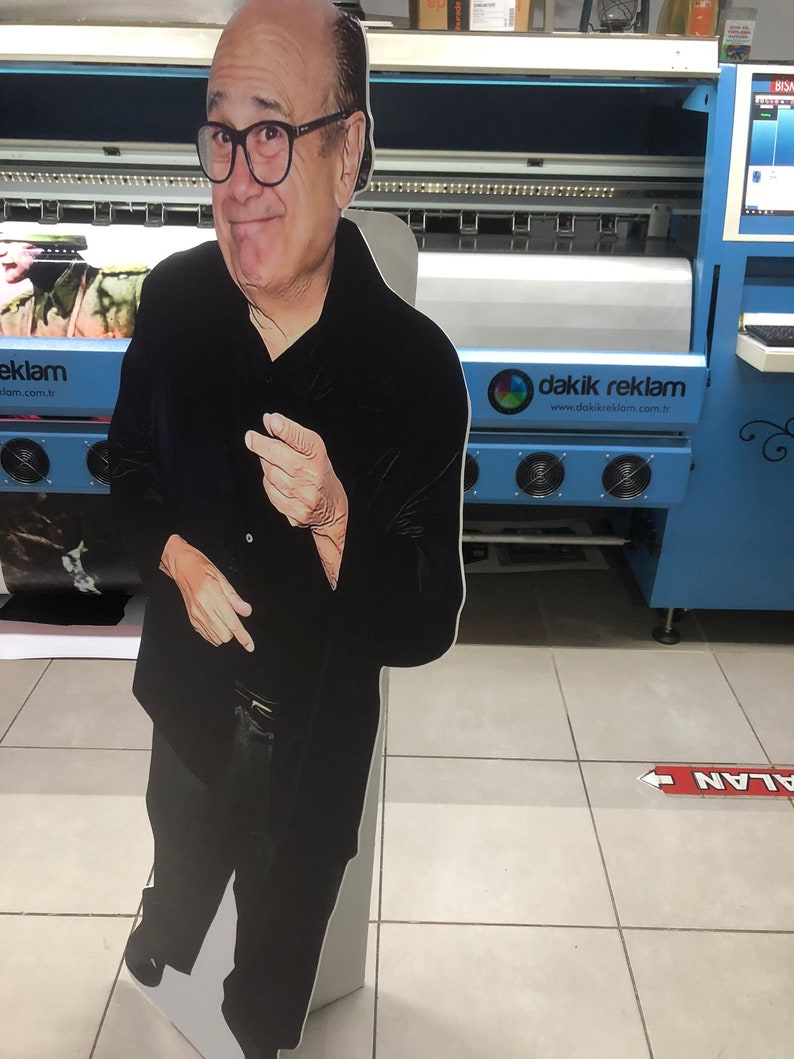Danny Devito Cardboard Plastic Life Size Cutout Fun Decoration Etsy