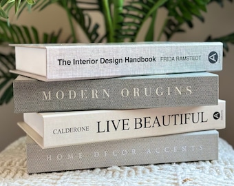 Openable Coffee Table Books, Home Decor, Openable Book Box, Decorative Books,Fashion Book Box, Housewarming Gifts, Gifts for Friends