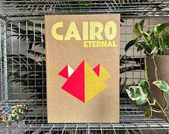Kairo Aufklappbare Buchbox, Dekorative Bücher, Kaffeetischdekor, Gefälschte Bücher, Luxusbuch, Buchinszenierung, Farbbücher