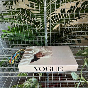 Vogue Couchtischbuch, Wohnkulturbücher, Fake-Buch für Wohnzimmer, Kaffeetischbuchdekor, Bücherregaldekor, Manteldekor