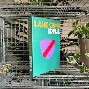 Lake Como Openable Book Box, Decorative Books, Coffee Table Decor, Fake Books, Luxury Book, Book Staging, Colour Books