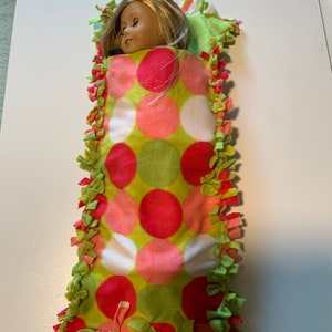 TOY - Doll sleeping bag - Don’t play UP Sleeping bag (doll not included)