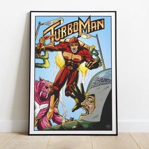 Turbo Man Jingle all the Way Fan Art Poster image 1