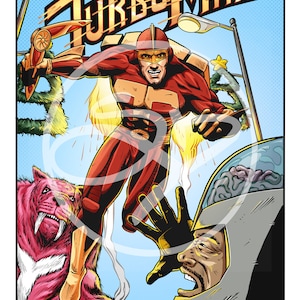 Turbo Man Jingle all the Way Fan Art Poster image 2