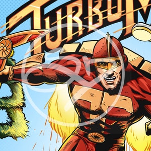 Turbo Man Jingle all the Way Fan Art Poster image 3