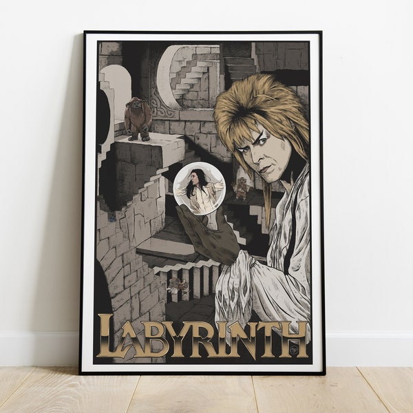 Affiche du film Labyrinthe - Fan Art