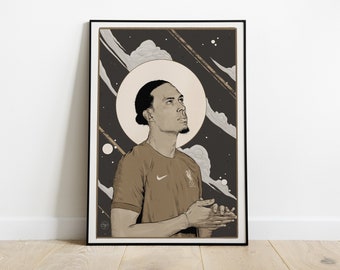 Virgil Van Dijk: Dreamscape - LFC Fan Art