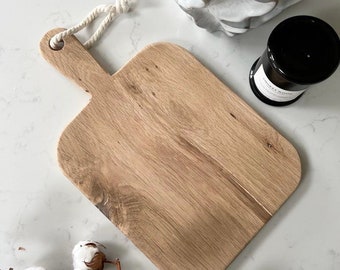 Solid oak serving board