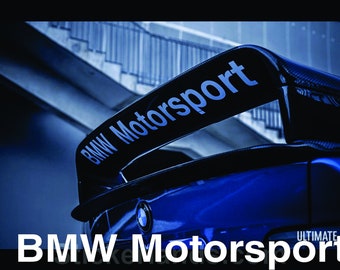 Sticker E36 GT Class 2 LTW for bmw motorsport  sticker  E30 M3 e36 m3 S50b30 Rear wing S50B32 M52B30 Wing sticker Screen sticker