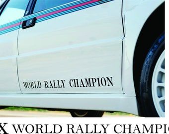 Världsmästarklassiker i rally för alla modeller