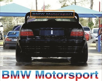 Sticker for Bmw Aufkleber for BMW MOTORSPORT for  BMW E36 E46 E90 E34 M3 M5 M6 gt Class 2 sticker ltw flag S50b30 S14b25 M Power