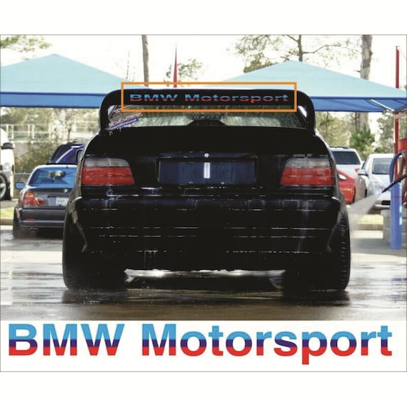 Adesivo per Bmw Decal per BMW MOTORSPORT per BMW E36 E46 E90 E34 M3 M5 M6  gt Classe 2 adesivo ltw bandiera S50b30 S14b25 M Power -  Italia