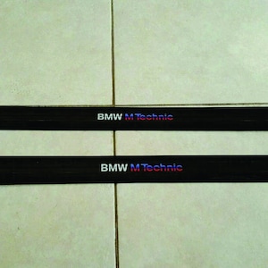 Sticker for  bmw E30 M technic  Door sill sticker for bmw e30 S14 M20 M42 All model M42B18 M20b25 M20B20 325is 318is