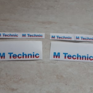 Sticker for bmw E30 M technic Body Kit Decal E24 E28 Original M tech BIG Sticker 51121919155 Only for M tech 1 kit
