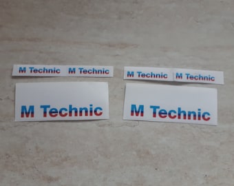 Sticker for bmw E30 M technic Body Kit Decal E24 E28 Original M tech BIG Sticker 51121919155 Only for M tech 1 kit