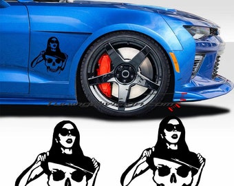 Bilklistermärke Rolig klistermärke Bilklistermärke universalklistermärke Dekal Vinylklistermärke JDM-klistermärke