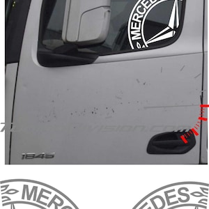 Truck stickers for Mercedes stickers Window sticker Actros sticker Atego sticker Vinyl sticker