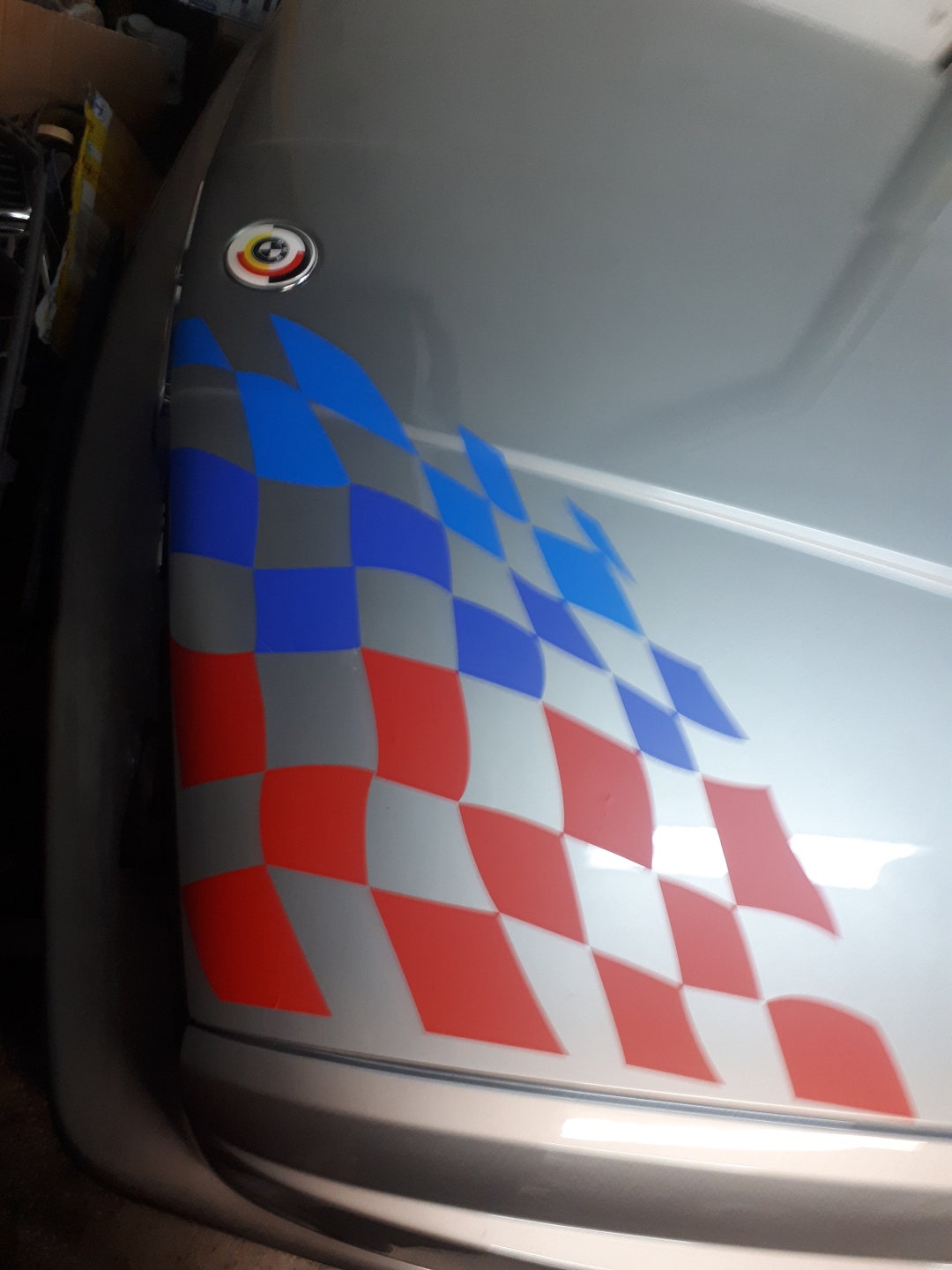 Sticker for Bmw Aufkleber BMW M Flag Ltw Flag Decal for BMW